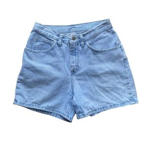 Vintage Riders By Lee Light Wash Denim Jean Shorts